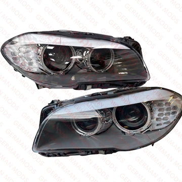 BMW 5 SERIES F10 F11 2009-2013 PRE LCI BI XENON HEADLIGHT LEFT AND RIGHT BOTH SIDES PAIR 7271909+7271910